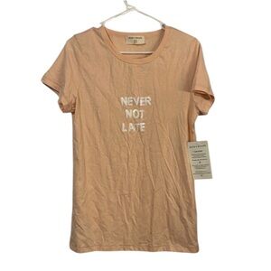 Bow and‎ drape cute peachy top